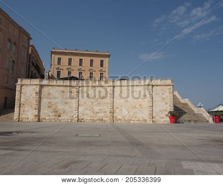 Casteddu (meaning Castle Quarter) In Cagliari