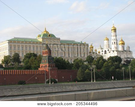 Moscow city. Capital city Russian Federation. Kreml.