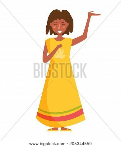 Rastaman. Vector. Cartoon. Isolated art on white background Flat