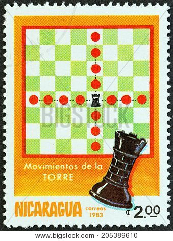 NICARAGUA - CIRCA 1983: A stamp printed in Nicaragua from the 