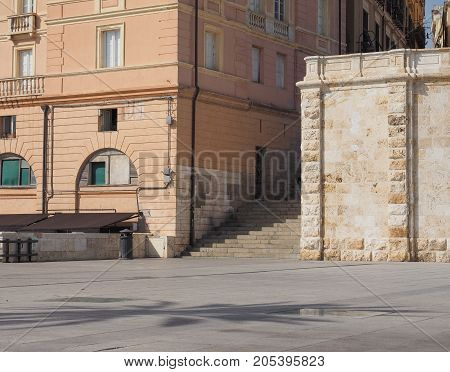 Casteddu (meaning Castle Quarter) In Cagliari