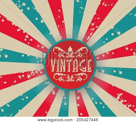 vintage background old retro style for web and other