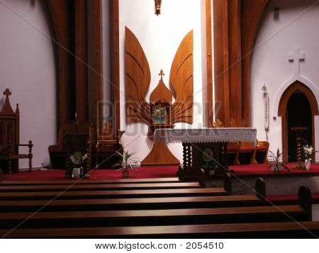 Inside heliga själen kyrka