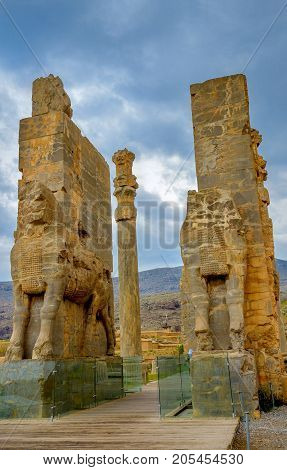 Ancient Persepolis's Ruins
