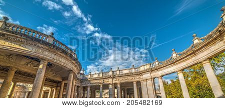 Ancient thermal bath in Montecatini Terme Italy