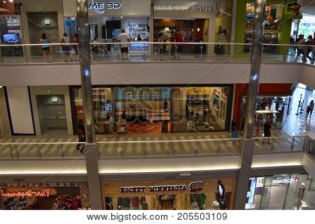 BLOOMINGTON, MINNESOTA - JUL 27: Mall of America in Bloomington, Minnesota, as seen on July 27, 2017. It is the second largest mall in terms of leaseable space and the largest mall in the United States in terms of total floor area.