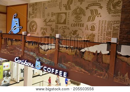 Bloomington, Minnesota - Jul 27: Dining Options At Mall Of America In Bloomington, Minnesota, As See
