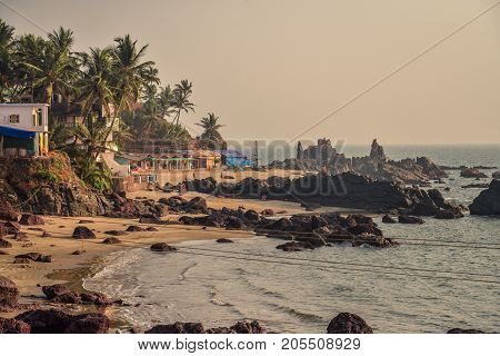 View Of Arambol Beach