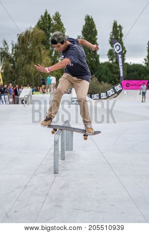 Unidentified Skater During The 4Th Stage Dc Skate Challenge