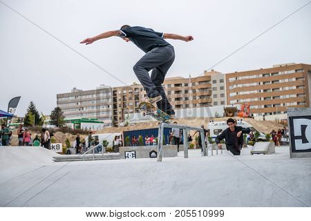 Jorge Simoes During The 4Th Stage Dc Skate Challenge