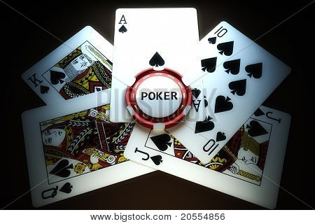 Poker pak royal flush schoppen