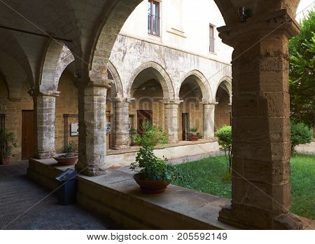 Chiesa Di San Domenico Maggiore In Taranto. Apulia, Italy.