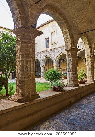 Chiesa Di San Domenico Maggiore In Taranto. Apulia, Italy.