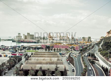 Cargo Terminal Port Barcelona