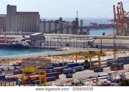 Cargo Terminal Port Barcelona
