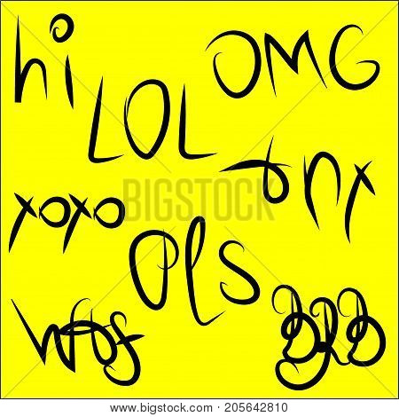 Set of comic speech bubbles with text Wow, Omg, Pop art style vector .