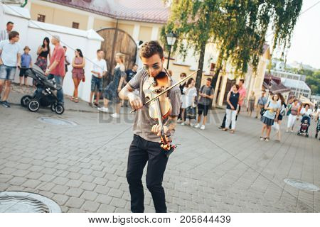 Minsk, Belarus.august 12, 2017.