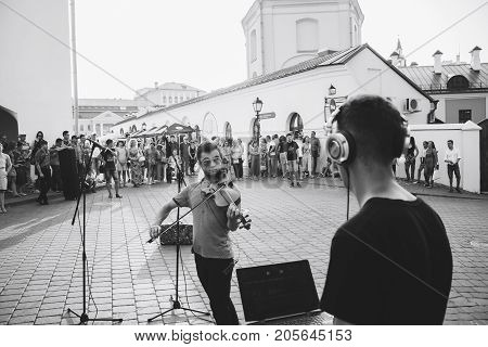 Minsk, Belarus.august 12, 2017.