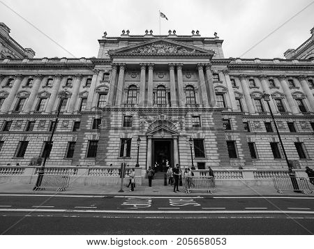 Hmrc In London Black And White