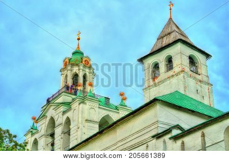 Spaso-Preobrazhensky or Transfiguration Monastery in Yaroslavl, the Golden Ring of Russia