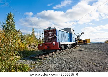 Old Diesel Locomotive