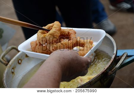 Peruvian dessert (Picaron) one of the richest