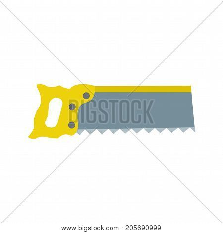 Saw, cut, tennon icon vector image. Can also be used for Hand Tools. Suitable for use on web apps, mobile apps and print media.