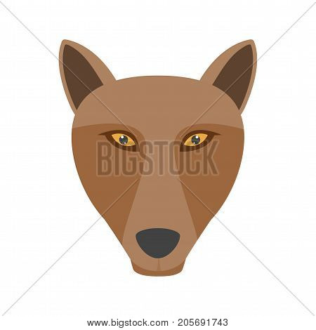 Jungle, snow, reynard icon vector image. Can also be used for Animal Faces. Suitable for mobile apps, web apps and print media.