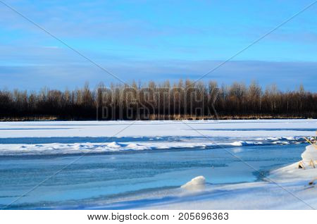 Frozen River Dnieper