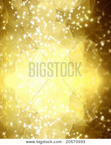 Paillettes d'or