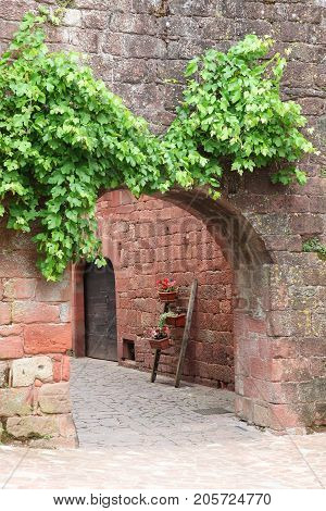 Village of Collonges la Rouge in France