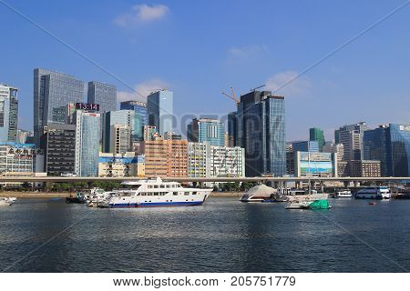 Typhoon Shelter At Kwun Tong