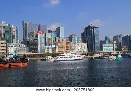 Kwun Tong Bypass And Typhoon Shelter