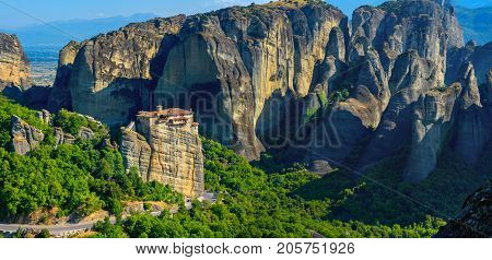 Monasteries Of A Meteora Greece