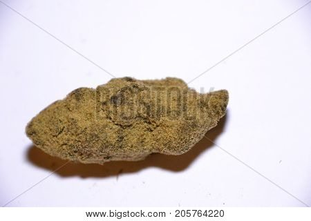 moonrocks are a cannabis bud rolled in hash oil then covered in kief. this makes it one of the strongest medical marijauna strains out there
