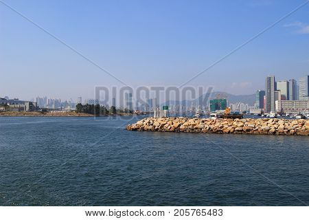 The Kwun Tong Typhoon Shelter, Hk