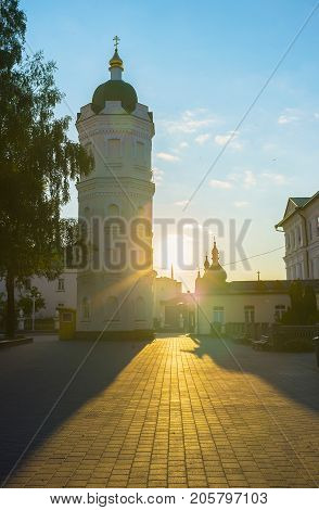 The Evening In Pochayiv Lavra