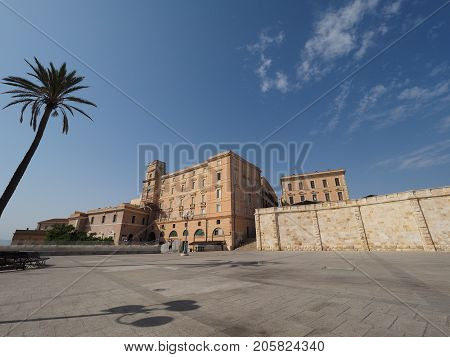 Casteddu (meaning Castle Quarter) In Cagliari