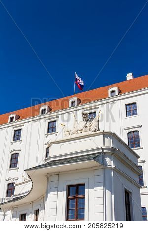 Bratislava Castle In Slovakia