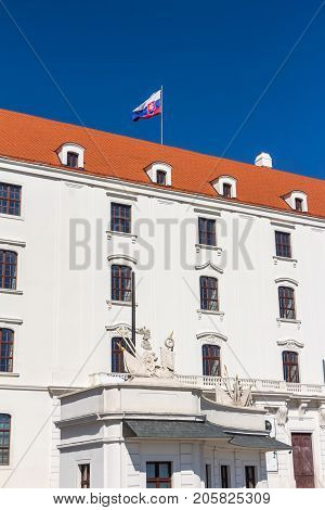 Bratislava Castle In Slovakia