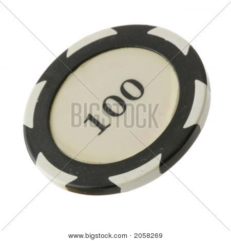 Jeden sto dolarów Casino Chip