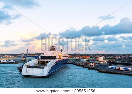 Cruise ferry from Hirtshal