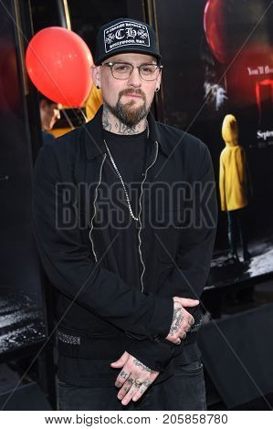 LOS ANGELES - SEP 05:  Benji Madden arrives for the 'IT' World Premiere on September 5, 2017 in Hollywood, CA                