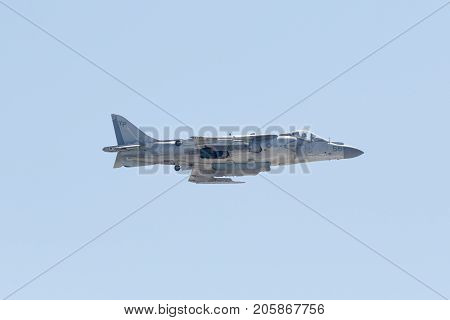 Boeing Av-8B Harrier Ii Performing At The Miramar Air Show