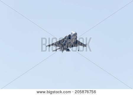 Boeing Av-8B Harrier Ii Performing At The Miramar Air Show