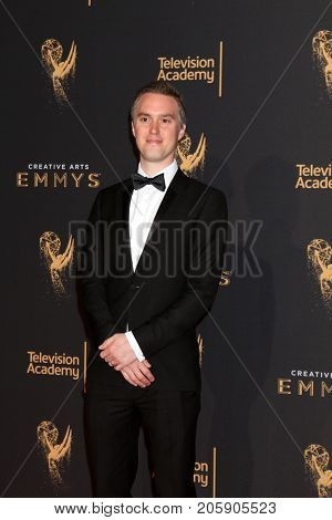 LOS ANGELES - SEP 10:  Patrick Jonsson at the 2017 Creative Arts Emmy Awards - Arrivals at the Microsoft Theater on September 10, 2017 in Los Angeles, CA