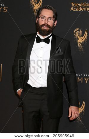LOS ANGELES - SEP 10:  Martin Starr at the 2017 Creative Arts Emmy Awards - Arrivals at the Microsoft Theater on September 10, 2017 in Los Angeles, CA