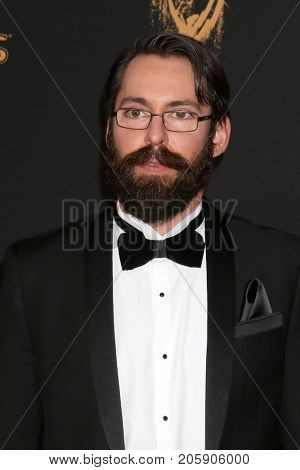 LOS ANGELES - SEP 10:  Martin Starr at the 2017 Creative Arts Emmy Awards - Arrivals at the Microsoft Theater on September 10, 2017 in Los Angeles, CA