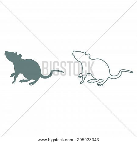 Rat It Is Black Icon .