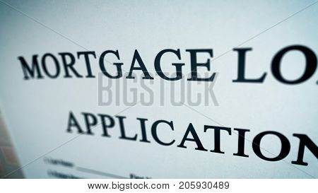 Abstract Mortgage Loan Illustration